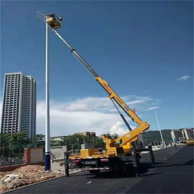 晋州维修路灯的曲臂升降车出租