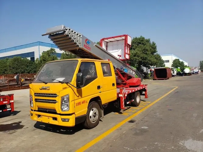 晋州附近云梯车出租 砂石搬运